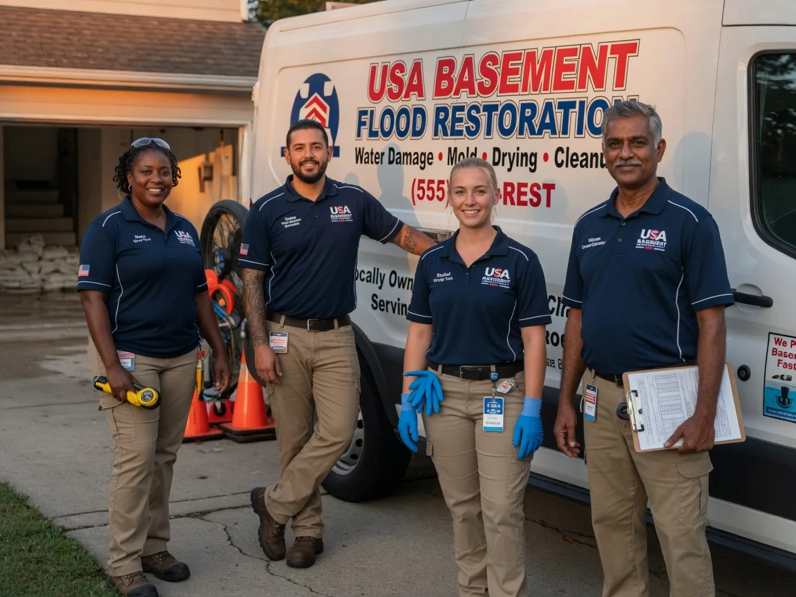 Basement Flood Cleanup company in Skippers, VA