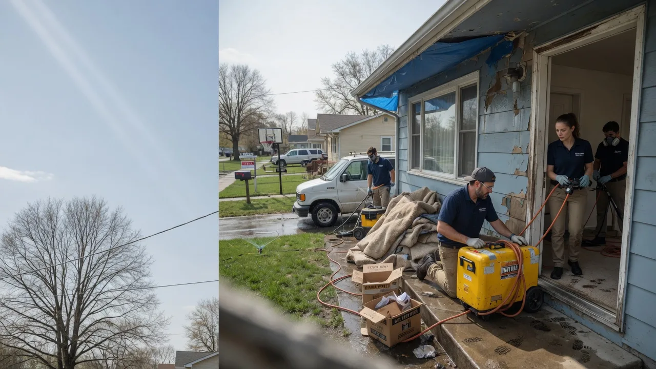 Basement Flood Cleanup in Skippers, VA near me